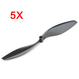 5X 8043 8x4.3 inch Slow Fly Propeller Blade Black CCW for RC Airplane