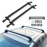 Ράγες οροφής αυτοκινήτου μήκους 105cm για μεταφορά αποσκευών με αντικλεπτική βάση για το αυτοκίνητο SUV