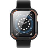 Nillkin 2 az 1-ben strapabíró óra tok borító karcmentes edzett üveg fólia Apple Watch 44mm Széria 4/5/6/SE számára