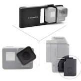 GoPro 5 6用の交換用カメラレンズ/アダプター/サイドドアUSB-CミニHDMIポートカバーリペアパーツ