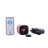 HAYEAR 16MP 1080P Microscope numérique d'inspection caméra industrielle HD Microscope à souder pour téléphone THT PCB SMD à souder