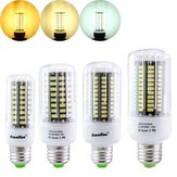 Lampadina LED per mais E27 E14 E12 E17 GU10 B22 7 W 72 SMD 5736 Lampada LED Ampoule Luce Led AC85-265V
