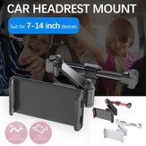 Universal 360° Rotation Car Back Seat Headrest Mount Holder For iPad 7-14 inch Electronic equipment