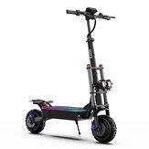[EU DIRECT] OOTD D88 Electric Scooter 2800W*2 Dual Motors 60V 35Ah Battery 11inch Tires 100KM Mileage 150KG Max Load Dual Disc Brake Folding E-Scooter With Seat & Bag