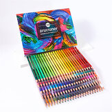 Brutfuner 120 Farben Aquarell-Buntstifte Setzen Holzfarbiger Malstift für Kinder, Schulbedarf für Kunstunterricht