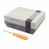 NESPi Pro FC Stil NES Kılıf RTC Fonksiyonu ile Raspberry Pi 3 Modeli B+/3B / 2B / B+/A+