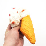 Dondurma Koni Sıkıştırılabilir Orijinal Ambalaj Yavaş Yükselen Koleksiyon Dekor Oyuncak 19*10cm