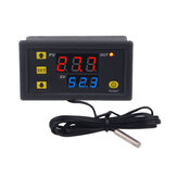 3PCS Controlador de temperatura digital AC110-220V Módulo de termostato Interruptor de controle de temperatura Placa de controle de temperatura micro