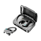 Bakeey Q8 TWS Bluetooth V5.2 Kopfhörer LED Power Display HiFI Stereo Touch Sport Kopfhörer Wasserdichter Ohrbügel Headset mit Mikrofon