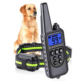 3 Режима собачьей лая Стоппер тренировочные ошейники с пультом дистанционного управления USB Перезаряжаемый Охотничья собака Противолаяная ошейник IPX7 Водонепроницаемый