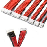Cable de Extensión del Equilibrio de Silicona de Cargador de Batería de Lipo 2S 3Pin 3S 4Pin 4S 5Pin 6S 7Pin 8S 9Pin 2.54XH 30cm