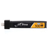 TATTU 3.8V 300mAh 75C 1S HV Lipo Battery Pack with PH2.0 Plug for Happymodel Mobula7 Mobula6 URUAV UZ80