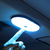 Lampe de lecture intérieure LED pour voiture avec aimant de plafond et convertisseur USB