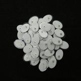 50pcs White Electrode Pad Electronic Cervical Vertebra Physiotherapy Massager Tools For Digital Tens Therapy Machine