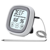 AGSIVO TS-BN53 Touch Screen Digital Meat Food Thermometer Instant Read Food Thermometer Timer Alarm for Cooking / Grilling / BBQ