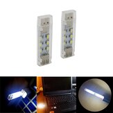 Mini USB 12 LED Doppelseitige Nachtlicht Leselampe für Computer Laptop PC Notebook Power Bank