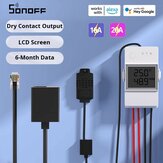SONOFF TH Elite 16A/20A Przełącznik monitorujący temperaturę i wilgotność Wifi THS01 Czujnik DS18b20 Smart Home przez eWelink Alexa