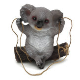 Garten Hauptdekorationen Koala Swing Tiere Ornamente Yard Statuen
