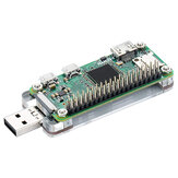 Catda Raspberry Pi Zero WH USB-Erweiterungsplatine Acryl-Schweißfreies Himbeer-Pi-Zero-Computernetzteil