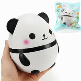 Peluche de panda blandito en huevo gigante de 14 cm con envoltorio para coleccionar regalo decorativo juguete suave para apretar