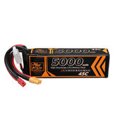 Batería Lipo ZOP Power 11.1V 5000mAh 45C 3S T Enchufe Deans XT60 para RC Car