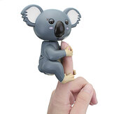 Cute Interactive Baby Fingers Koala inteligente colorido de inducción de electrónica de juguete de mascotas para niños regalo