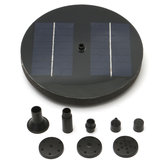 8V 1.6W Solar Bomba de agua de fuente alimentada y panel flotante Piscina Riego de estanque de jardín