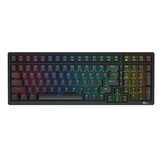 Royal Kludge RK98 Wireless Gaming Mechanical Keyboard With 98keys RGB Backlit Triple-Mode Bluetooth 2.4G Hot Swappable Switch