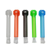 Portable Screw on Bottle Converter Water Glass Pipes Detachable Glass Pipe 