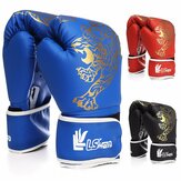 PU Leather Boxing Training Gloves Breathable Sandbag Punching Gloves Men Women Guantes Adult Muay