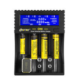 HTRC CH4 Batería Cargador Li-ion Li-fe Ni-MH Ni-CD Cargador rápido inteligente para 18650 26650 6F22 9V AA AAA 16340 14500 Batería Cargador