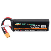XF POWER 11.1V 4000mAh 60C 3S LiPo Battery XT60 Plug with T Deans Plug for RC Drone
