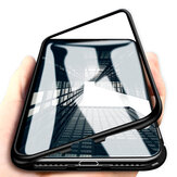 Bakeey 360 ° Магнитная адсорбция Металлический стеклянный защитный чехол для iPhone X/8/8 Plus/7/7 Plus / 6s / 6s Plus/6/6 Plus