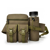 Multifunktions-Rucksack mit großer Kapazität für Reisen mit Wasserflaschentaschen zum Reiten im Freien taktische Tasche.