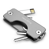 Nowe portfele na klucze Portfele kluczowe z aluminium metalicznym EDC dla mężczyzn, uchwyt do kluczy U-Drive, organizer dodatków, torebka na breloczek do kluczy