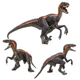Реалистичная игрушка-динозавр Velociraptor Моделирование реалистичных игрушек Коллекция подарков Decora Модель Игрушки