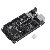 MEGA 2560 ETH R3 ATmega2560   W5500 Αναγνώστη καρτών Micro-SD Micro-USB USB-UART CP2104 ESP-01 Socket Development Board