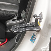 Multifunctional Car Door Pedal Foldable Truck Doorstep Safety Hammer Roof Rack Assistance Universal