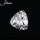 12X12MM Trillion Cut Unheated 10.28Ct White Sapphire AAAA+ Loose Gemstone Decorations