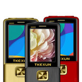 TKEXUN 8800i 2.8 "1800mAh Whatsapp bluetooth Kettős zseblámpa Dual Sim Flip Metal Feature Phone