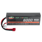Batterie LiPo XF POWER 7.4V 4000mAh 100C 2S avec connecteur T Deans pour voiture RC