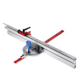 Suitable for Dewei HaiWei Miter Gauge System 450mm 0-90 Degree Angle with 600/800mm Aluminum Alloy Fence and Stop Sawing Assembly Ruler for Table Saw Router Table Miter Saw