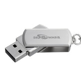 Μονάδα Flash USB 2.0 16GB 32GB 64GB 360º Περιστροφή Μεταλλική Κάρτα Μνήμης Flash USB Stick Πένα U Disk