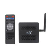 TOX1 Amlogic S905X3 4GB RAM 32GB ROM 2.4G 5G WiFi Bluetooth 1000M LAN 4K HD Smart Android 9.0 TV Box Set-top Box Support Youtube Netflix