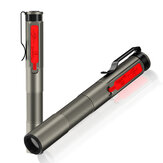 Mini torcia BIKIGHT D04 con clip da tasca Penna a doppia fonte di luce Torcia ricaricabile Tipo-C per escursioni, campeggio e uso quotidiano