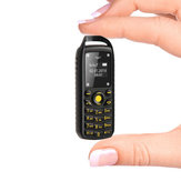 L8Star B25 Mini 0,6 Zoll 380 mAh Bluetooth Dialer MP3-Musiktelefon Dual SIM Dual Standby Stoßfestes Mini-Kartentelefon