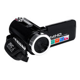 Câmera de vídeo digital LCD de 3 polegadas com zoom de 18X, resolução 4K Full HD 1080P, sensor CMOS de 24MP e 5.0MP para YouTube Vlogging