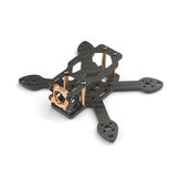 Happymodel Toad90 90mm Micro 3K Carbon Fiber FPV Racing Frame Kit with CNC Aluminum Camera Mount for RC Drone