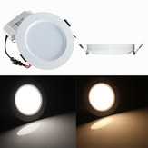 7W Round LED Recessed Ceiling Panel Down Light With Driver
