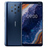 Nokia 9 PureView Global ROM 5,99 inch 2K-display Vijf achteruitrijcamera's NFC 6GB 128GB Snapdragon845 Octa core 4G-smartphone